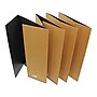 Flipside Tri-Fold Project Board, 48" x 36", Corrugated Paper, Black, 4/Pack (18067)~#|#~2BB94319-2716-45C3-9CE4DCA835773CA1_sc7