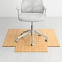 Anji Mountain Standard Bamboo Carpet & Hard Floor Chair Mat with Lip, 44" x 52", Natural (AMB24005)~#|#~2BB97002-D3BC-4076-ADCD42D8858C4A15_sc7