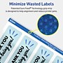 Avery TrueBlock Laser/Inkjet Rectangle Multipurpose Labels, 9.75" x 1.25", White, 500/Box (94262)~#|#~2BBA0ACC-609A-40A9-9C2F8010EBB849DE_sc7