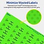 Avery Laser/Inkjet Multipurpose Rectangle Labels, 2/3" x 1-3/4", Neon Green, 3520/Box (94209)~#|#~2BBA5C8A-F872-47B0-B5E5E812A22AB94C_sc7