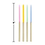 Creative Converting Birthday Candles, Assorted Pastels, 144/Pack~#|#~2BBA8FDD-08A2-4D2E-90ABB597A6B7A4B2_sc7