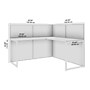 Bush Business Furniture Easy Office L Shaped Cubicle Desk, Natural Elm (EOD360NE-03K)~#|#~2BBF2473-66E3-44AD-938F8F529470E82D_sc7