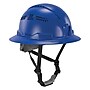 Ergodyne Skullerz 8964 PC-ABS Type II, Class C, 6-point Ratchet Suspension Full Brim Safety Helmet, Blue (60563)~#|#~2BC15B5C-3848-4996-BF16A21D00359A11_sc7