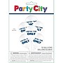 Party City 12" Limited Time Only Latex Balloons, White/Blue, 10/Pack (AM60050889-P)~#|#~2BC2B3C9-1FFB-4EF8-9A0B067F376D6EBF_sc7