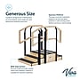 Viva Comfort Physical Therapy Non-slip Staircase with Safety Handles, 500 lbs. Capacity, Natural Wood (ADI906-01-MK)~#|#~2BC2E6E1-3FBB-467D-A07580EFC632A5FD_sc7