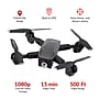 Vivitar Skyhawk Foldable Video GPS Drone, Black (DRC442-BLK)~#|#~2BC54E35-1860-403F-A6B614B809BF3A00_sc7