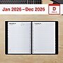 2026 Staples 8" x 11" Daily Appointment Book, Black (ST58453-26)~#|#~2BC6D9BC-143C-41B1-94A8914BF685AFC7_sc7