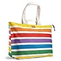 Fit & Fresh XXL All The Things Cotton Travel Tote Bag, Colorful Stripe (HWFF3062)~#|#~2BC74519-AC85-4B3D-8096A0FBF49769C9_sc7