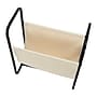 Household Essentials Canvas Magazine Rack, Tan/Black (6847-1)~#|#~2BCC8C96-8111-43E2-AEDD2D01904A93E0_sc7