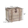 Household Essentials Antiqued Decorative Trunk (HH9537-1)~#|#~2BD6DE4A-05C5-418D-AC9AC00EAC24592D_sc7