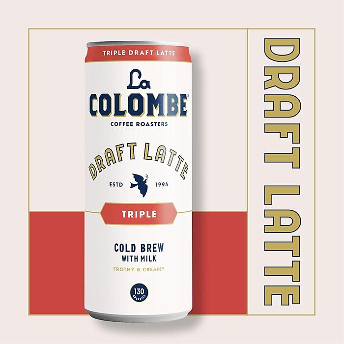 La Colombe Draft Triple Shot Espresso Latte Caffeinated Cold Brew