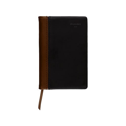 ATAGLANCE Fine Diary Pocket Hardcover 2025 Weekly and Monthly Diary