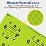Avery Printable Decorative Edge Multipurpose Labels, 2-1/2" x 2-57/64", Bright Green, 480/Box (94121)~#|#~2BDE25D7-FDA5-481A-9B8CEE34D2BE6C68_sc7