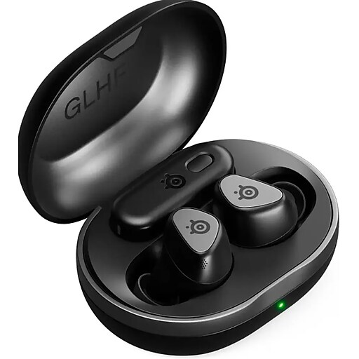 SteelSeries ワイヤレスイヤホン Arctis GameBuds SteelSeries Arctis GameBuds - Black - us.MaxGaming.com