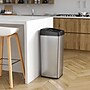 iTouchless Stainless Steel Sliding Lid Sensor Trash Can with AbsorbX Odor Control System, 14 Gal., Silver(IT14SC)~#|#~2BF122B2-1FB2-417F-B58849662B5E262A_sc7