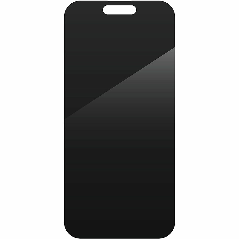 ZAGG InvisibleShield Glass Elite Privacy Filter & Screen Protector for iPhone 16 (200114866) image 1