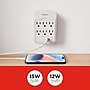 Staples TECH 6-Outlet Adapter, 1800 Joules, White (ST62764)~#|#~2BF47902-294B-45C7-8CAE542261A912EE_sc7