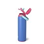 Swig Life Berry Blast Stainless Steel Vacuum Insulated Spout Top Water Bottle, 22 oz., Pink/Purple (S101-B22-BB)~#|#~2BF798ED-9E49-4420-974CFB75F24CAEDC_sc7