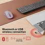 Staples TECH Wireless Ambidextrous Optical Mouse, Dusty Pink (ST63685-CC)~#|#~2BFE19AF-2D3F-44D4-974C4D346FC3DAB8_sc7