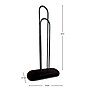 Nahanco 34" Deluxe Wood Hanger Stacker, Black (101B-WD)~#|#~2BFF5BF3-2C37-4350-8CC0468852F1F024_sc7