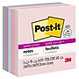 Post-it Recycled Super Sticky Notes, 3" x 3", Wanderlust Pastels Collection, 90 Sheet/Pad, 5 Pads/Pack (654-5SSNRP)~#|#~2C0343BC-F663-46B9-AD6934FDC0B03C7F_sc7