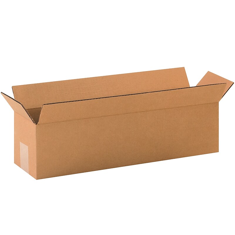 20" x 5" x 5" Shipping Boxes, 32 ECT, Brown, 25/Bundle (2055) image 1