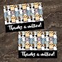 Great Papers Thanks a Million Cats General Use Thank You Notecard Kits, Multicolored, 24/Pack (2025025)~#|#~2C08C8E4-F1FE-408F-AEF3096E5BA4DBAA_sc7