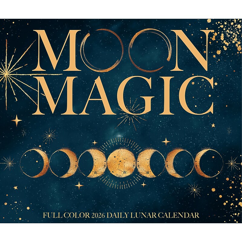 2026 Willow Creek Moon Magic 6.2" x 5.4" Day-to-Day Calendar (55205) image 1