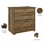 Bush Furniture Cabot 31"W 2-Drawer Lateral File Cabinet, Letter/Legal, Reclaimed Pine, (WC31580)~#|#~2C12C013-6A18-47BA-9A0143ADED8D40DF_sc7