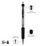 uni-ball 207 Impact RT Gel-Ink Pen Refill, Bold Tip, Blue Ink, 2/Pack (65874PP)~#|#~2C1E5A1A-8D73-4E59-AC5D1033A24D0A53_sc7