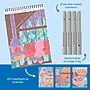 Lifelines FlowArt: Dot-By-Letter Snowed In Coloring Book, 20 Pages (LL-16-3162)~#|#~2C241221-9F35-46EC-BE82BC19BE07FD16_sc7