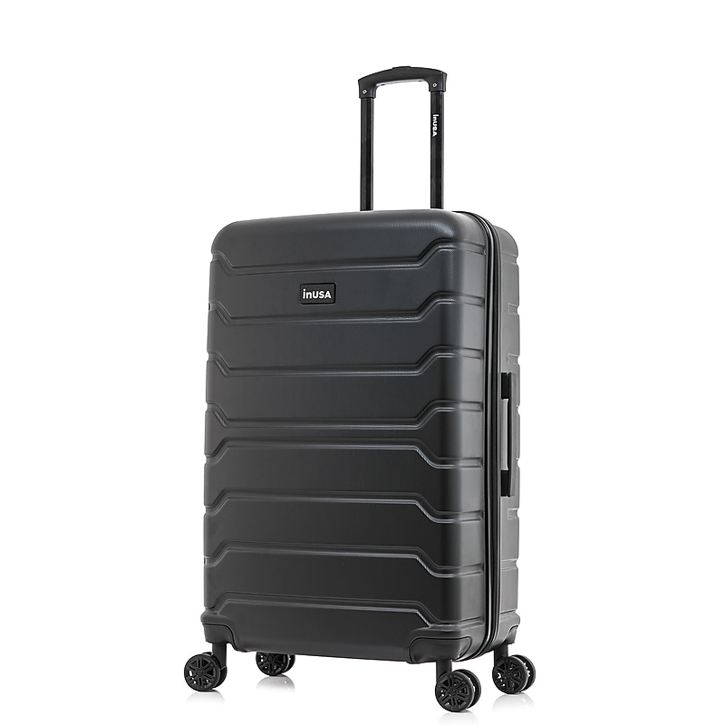 InUSA Trend 28" Hardside Suitcase, 4-Wheeled Spinner, Black (IUTRE00L-BLK) image 1