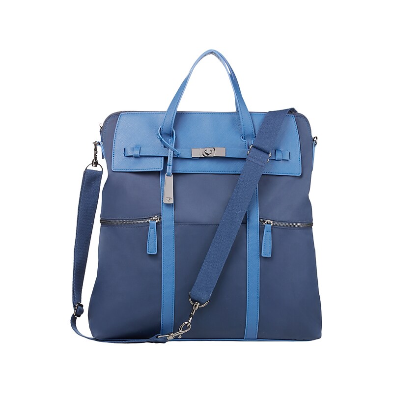 Francine Collection Highline Laptop Backpack, Medium, Navy (ZFB14NAVYHIGHLINE) image 1
