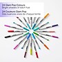 Sharpie Glam Pop Permanent Markers, Ultra Fine Tip, Assorted, 24/Pack (1949558)~#|#~2C286486-AF0D-450D-BE5536F0AF60635C_sc7