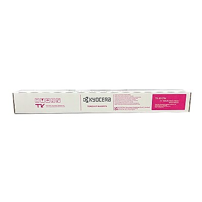 Kyocera TK-8517M Magenta Standard Yield Toner Cartridge (1T02NDBUS1) Sansujyuku sansujyuku.com