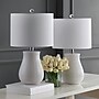 Safavieh Dayton 21" LED Table Lamp, White, 2/Set (TBL4140A-SET2)~#|#~2C2BBD69-582D-4364-989BB7927C356465_sc7