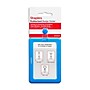 Staples Clip On ID Badge Holder, 4" x 2.87", Rubber, Blue (51918)~#|#~2C2C4DC9-38F1-4C2A-B08A78E3CE84C018_sc7