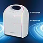 ION Stereo Glow Tone Wireless Bluetooth Portable Speaker with 8-In. Woofer & Lights, Water Resistant, White (GLOWTONEXUS)~#|#~2C307390-FDD3-4D8D-9CA5A88024B83E35_sc7