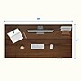 FlexiSpot E7 Commercial 55''W Electric Adjustable Standing Desk, Black Walnut/White (E7WCOM5528-BW)~#|#~2C339FE3-D52D-42F9-BE28E3FC93E3356F_sc7