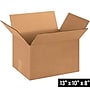 13" x 10" x 8" Shipping Boxes, 32 ECT, 25/Pack (13108)~#|#~2C38A1CF-7406-462C-BB79B63F8333F65C_sc7