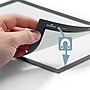 Durable DURAFRAME Document Holder, 8.5" x 11", Wall Mounted, Vertical/Horizontal, Bottom Loading, Black, 2/Pack (DUR-476801)~#|#~2C3A6AC1-78EE-4F7F-821D1874ED8FF83A_sc7