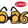 Beistle 3-Piece New Year's Glittered Eyeglasses, Gold/Black, 3/Pack (50661-26GD)~#|#~2C3C79F1-0303-4C89-8FBBE342B2AC496B_sc7
