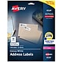 Avery Easy Peel Laser Return Address Labels, 2/3" x 1-3/4", Glossy White, 1,500 Labels/Pack (6524)~#|#~2C3EC0A8-4843-49E1-926BCC7C37D5BEBF_sc7