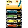 Post-it® 'Sign and Date' Message Flags, 0.47" Wide, Assorted Colors, 80 Flags/Pack (684-SD)~#|#~2C43422B-1A65-481F-BC4FA909AF58DDAE_sc7