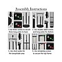 Simple Designs 62.5" Matte Black Floor Lamp with Cylindrical Shade (LF2010-BLK)~#|#~2C44E958-B5C0-4F49-818D381F29E71572_sc7