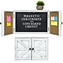 Excello Global Products Distressed White  Barndoor Chalkboard/Corkboard (EGP-HD-0156)~#|#~2C463EE5-AA61-4261-97D3476669AC92E8_sc7