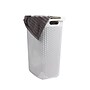 Mind Reader 15.85-Gallon Laundry Hamper with Lid, Plastic, White, 2/Set (60HAMP2PK-WHT)~#|#~2C46DC65-24A8-448C-82B5CB1EE6B740CB_sc7