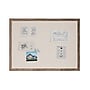 U Brands Linen Bulletin Board, Wood Frame, 4' x 3' (4894U00-01)~#|#~2C473C5B-1EFD-4979-850281A43C3A53BA_sc7