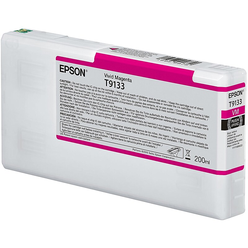 Epson T913300 Magenta Standard Yield Ink Cartridge image 1