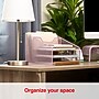 Staples 5-Compartment Metal Mesh Desktop File Organizer, Dusty Pink (ST63828)~#|#~2C49D76A-42E0-4B3A-B72D01950DB79ACD_sc7